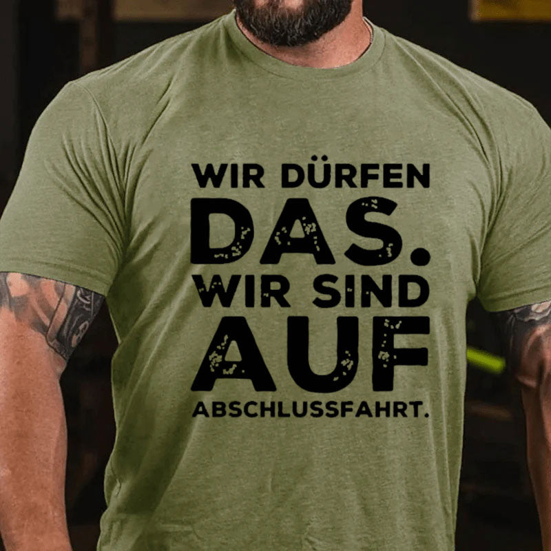 Die Abschlussfahrt Männer T-Shirt