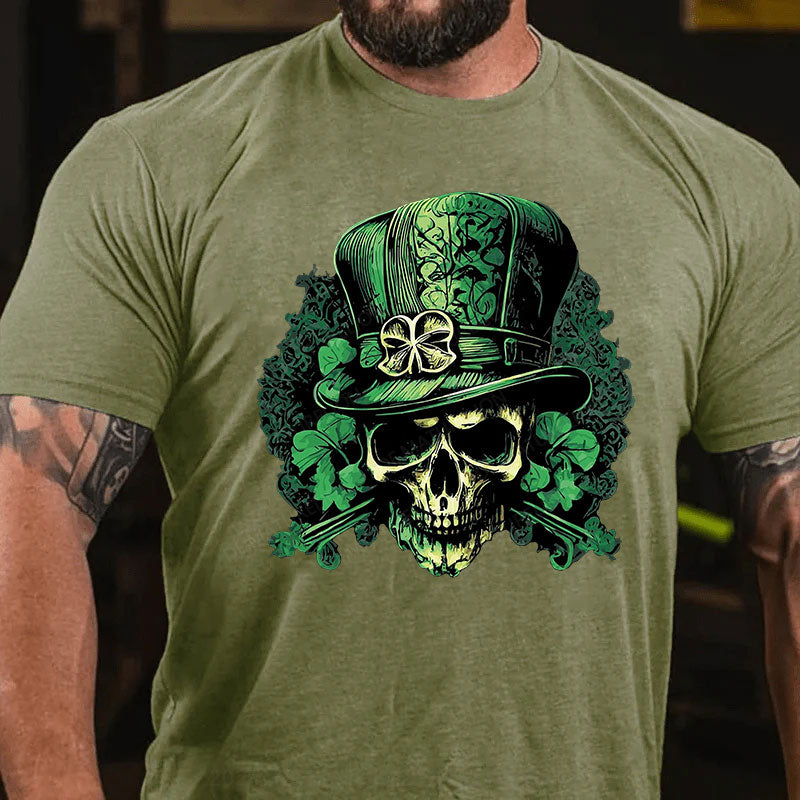 St. Patricks Tag Skeleton T-Shirt