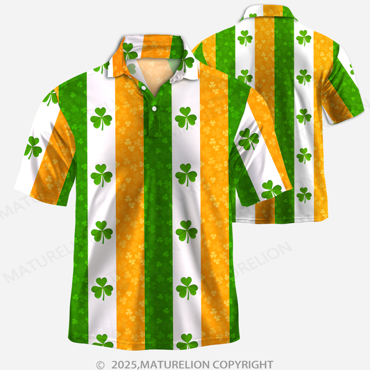 Maturelion St. Patricks Tag Polo Shirt