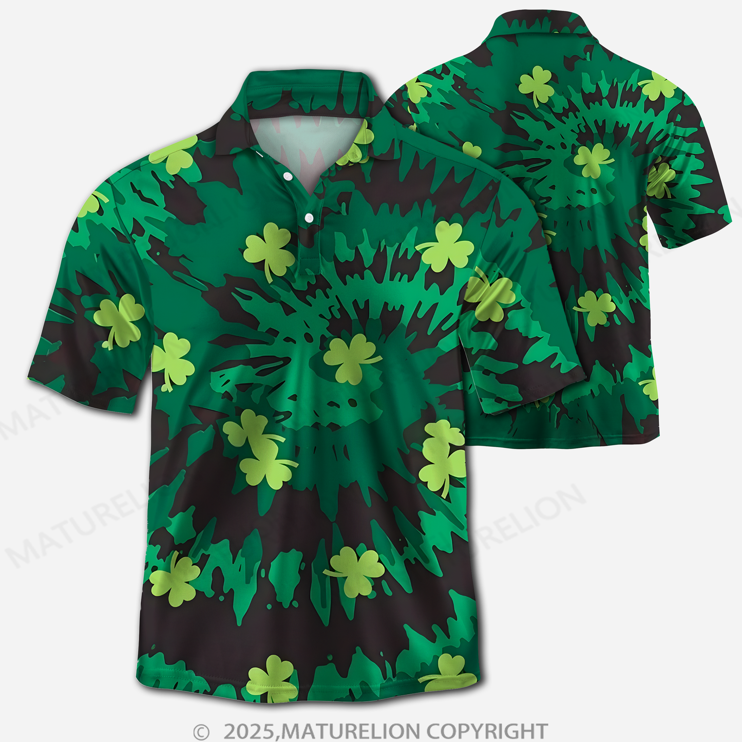 Maturelion St. Patricks Tag Polo Shirt