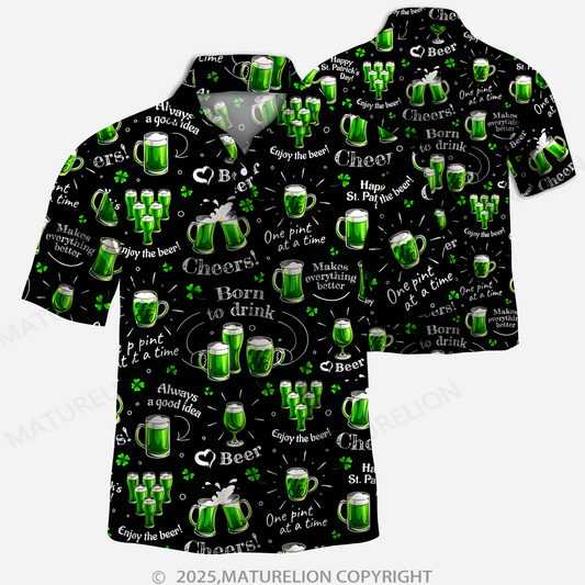 Maturelion St. Patricks Tag Polo Shirt