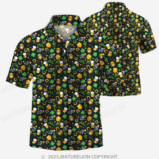 Maturelion St. Patricks Tag Polo Shirt