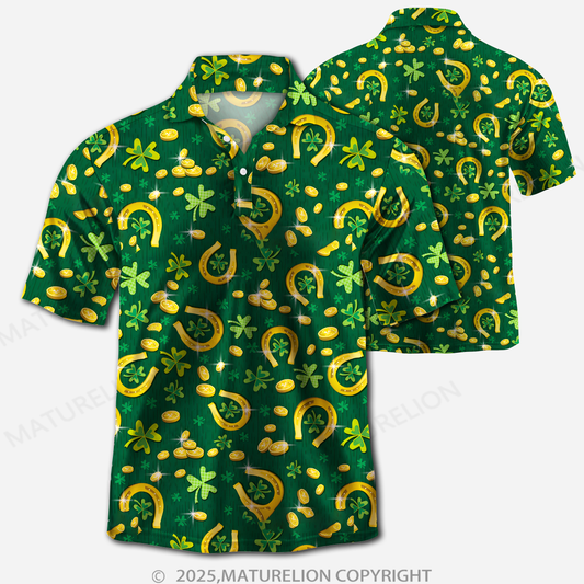 Maturelion St. Patricks Tag Polo Shirt