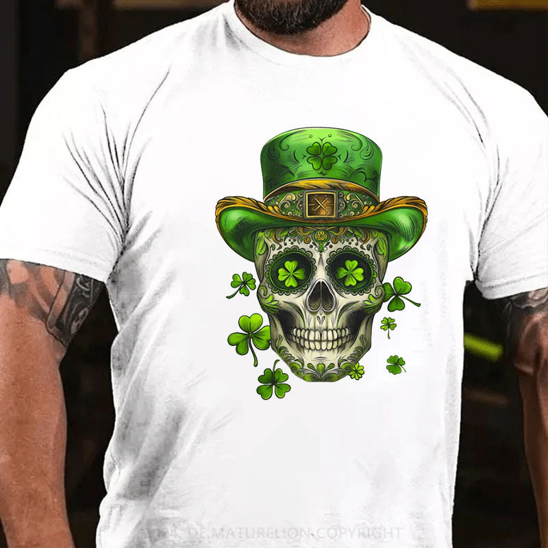 St. Patricks Tag Skeleton T-Shirt