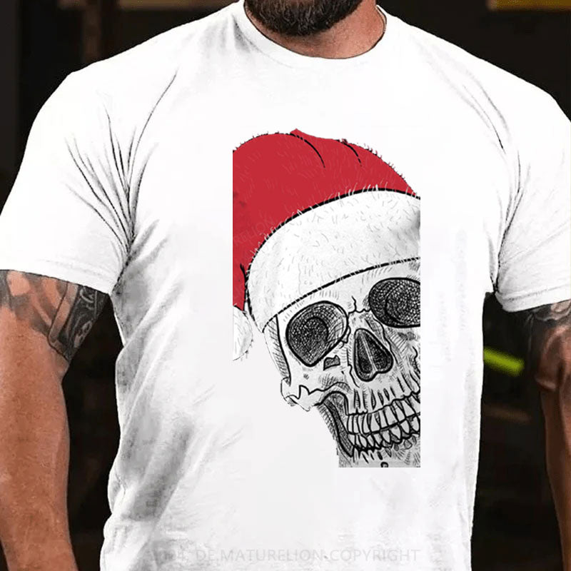 Skeleton Weihnachten T-Shirt