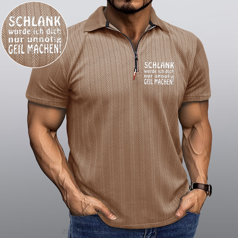 Maturelion Schlank Würde Ich Dich Nur Unnötig Geil Machen Kragen T-Shirt