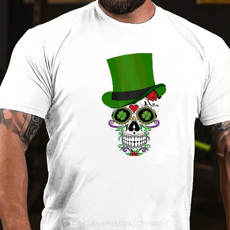 St. Patricks Tag Skeleton T-Shirt