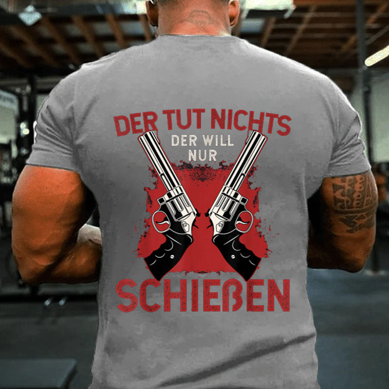 Schützenfest Schießen Schießsport Waffe Sportschütze T-Shirt