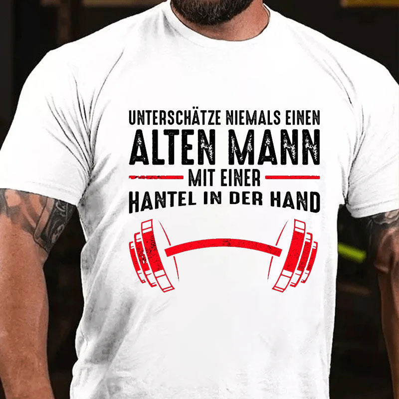 Fitness Retro Männer T-Shirt