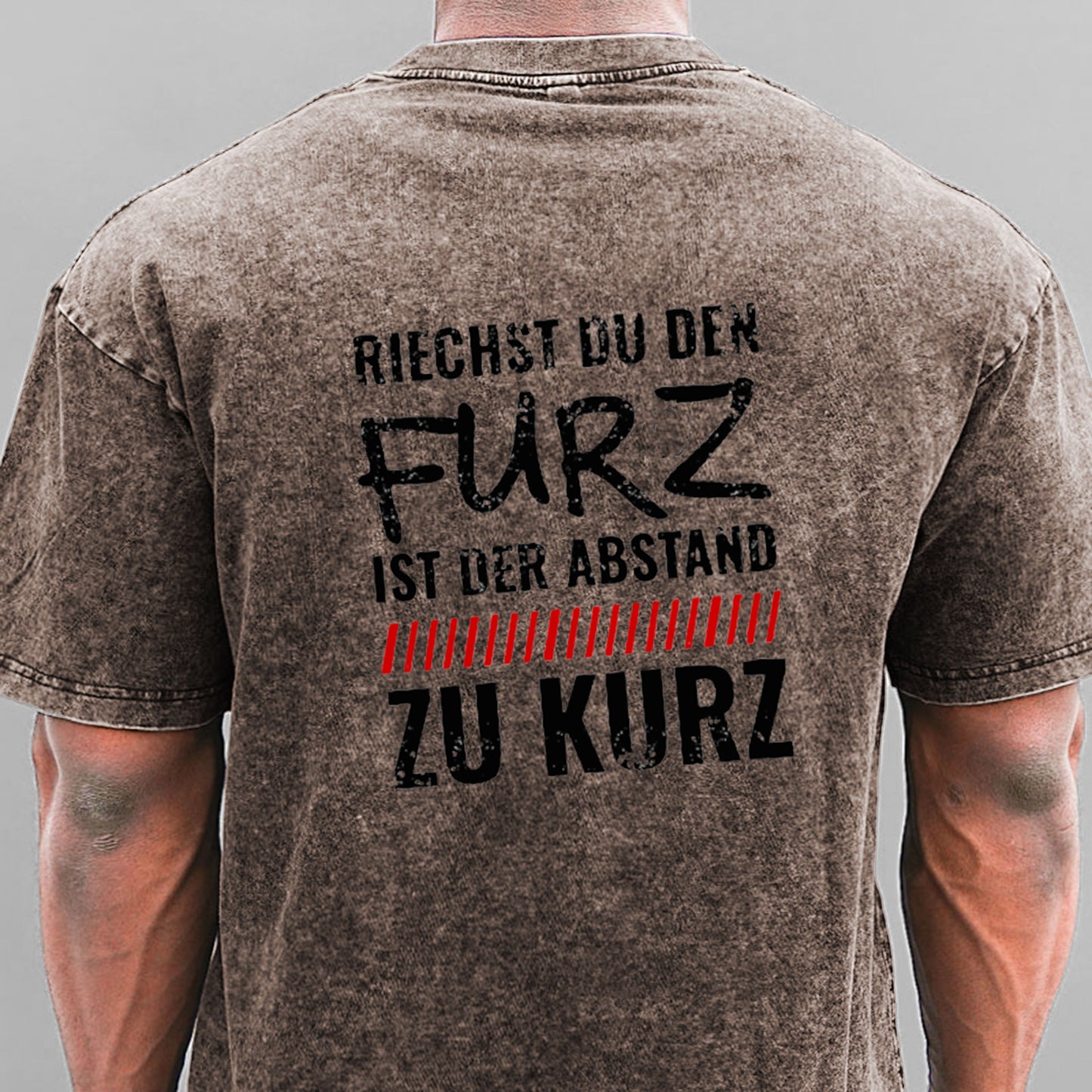 Riechst Du den Furz war der Abstand zu Kurz Gewaschene Vintage T-Shirt