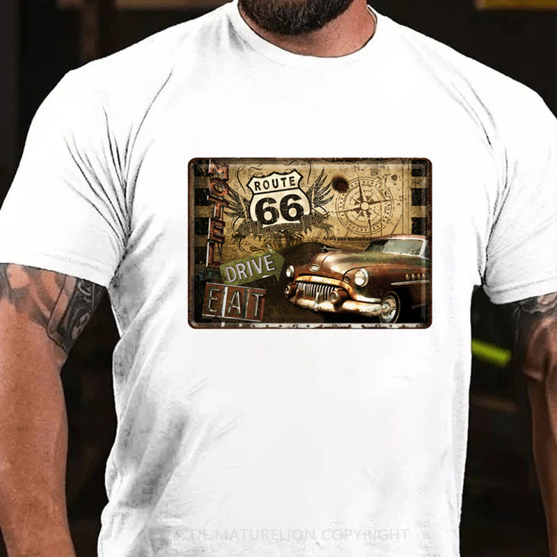 Maturelion Route 66 T-Shirt
