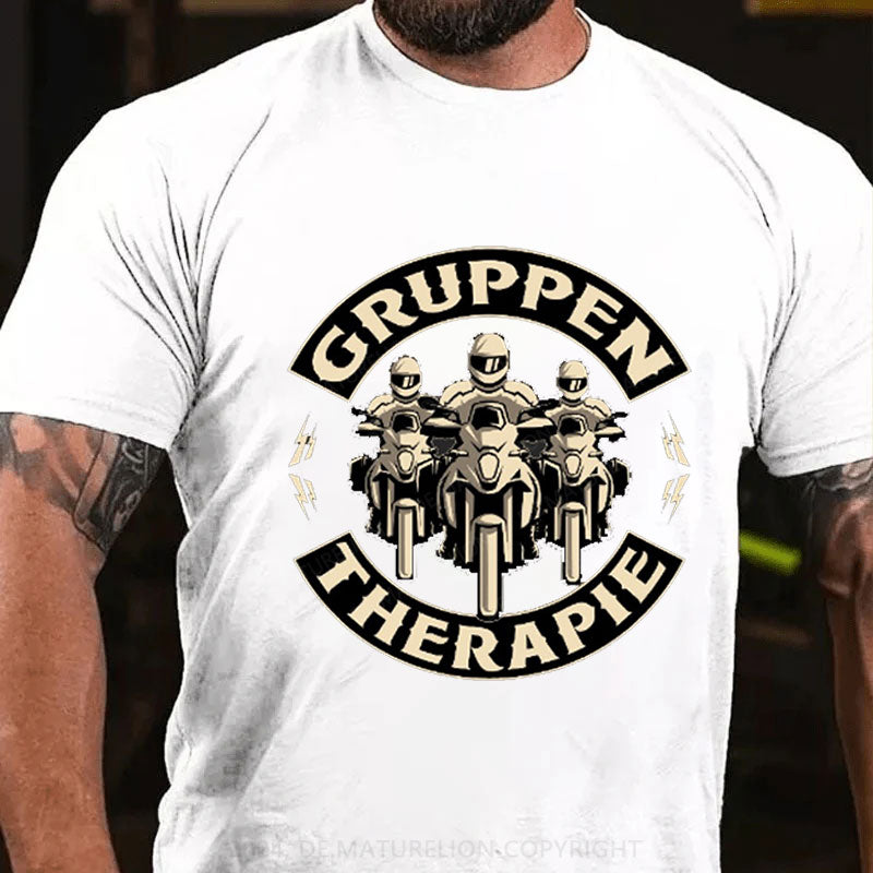 Motorrad Gruppentherapie T-Shirt