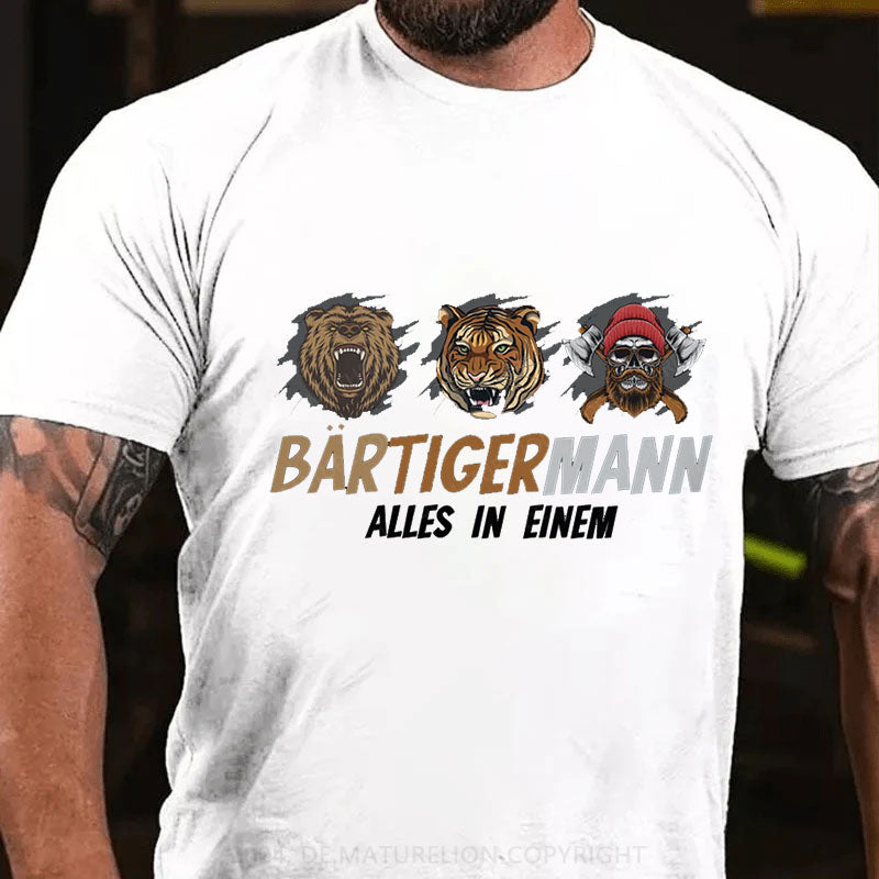 Tiger Bärtigermann T-Shirt