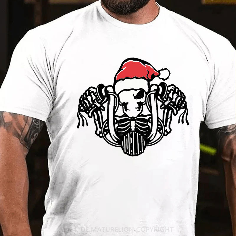 Frohe Weihnachten Motorrad T-Shirt