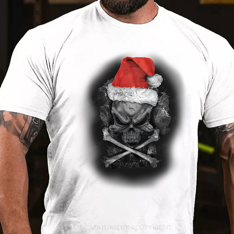 Skeleton Weihnachten T-Shirt