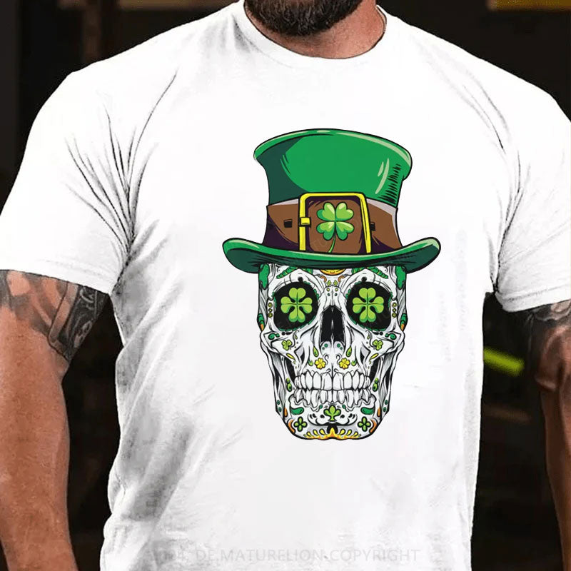 St. Patricks Tag Skeleton T-Shirt