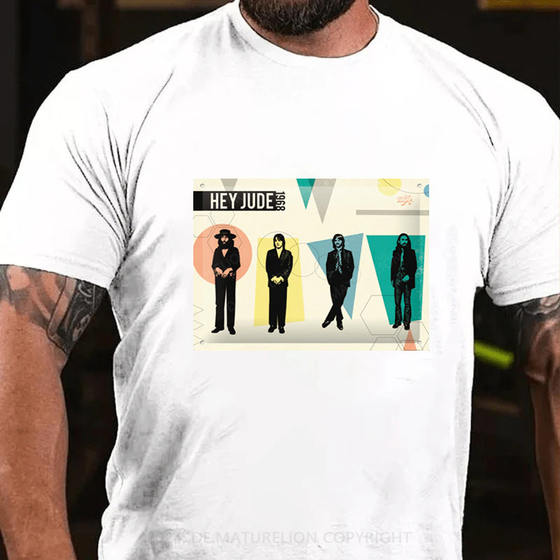Maturelion Nostalgischer Stil T-Shirt