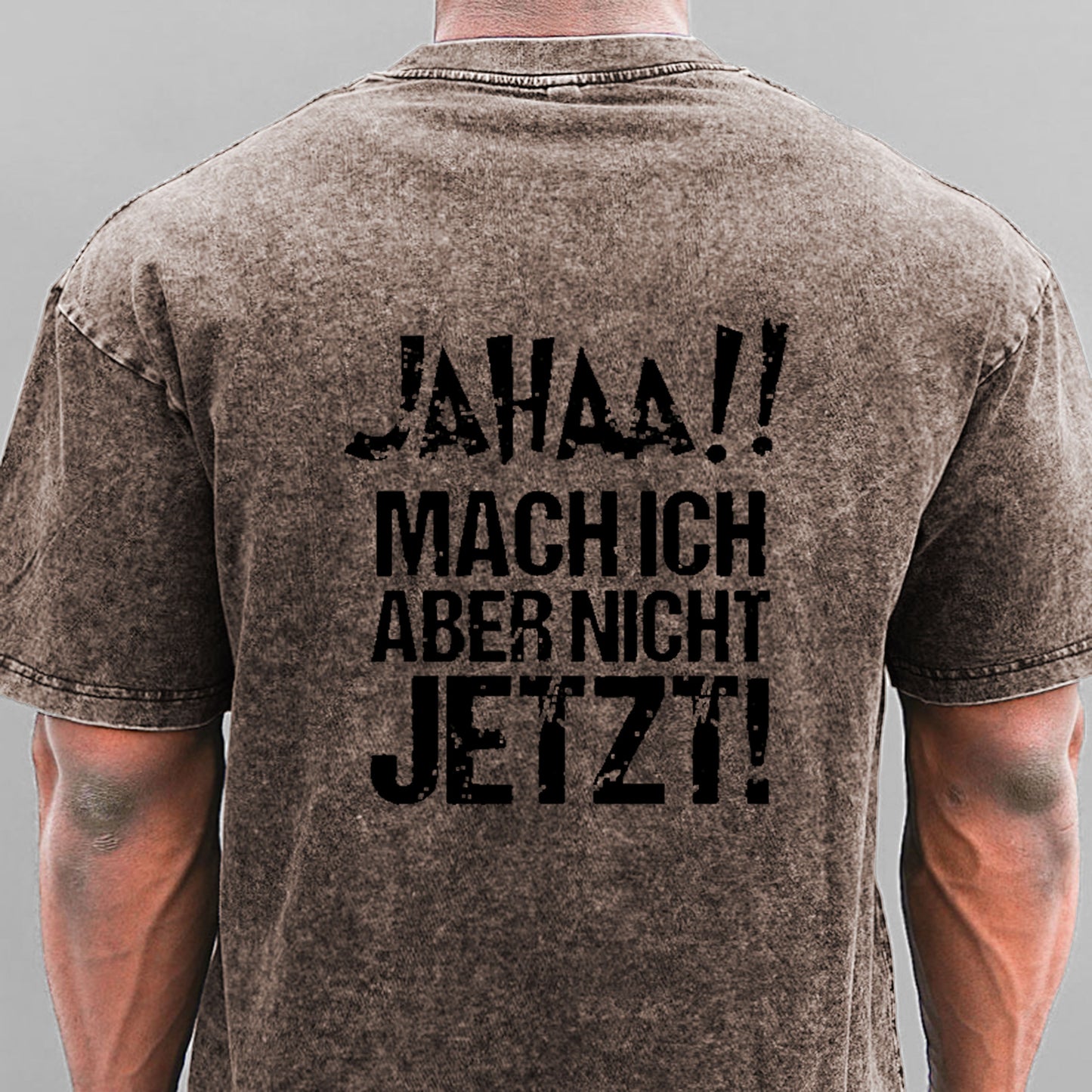 Jahaa!! Mach Ich Aber Nicht Jetzt Gewaschene Vintage T-Shirt