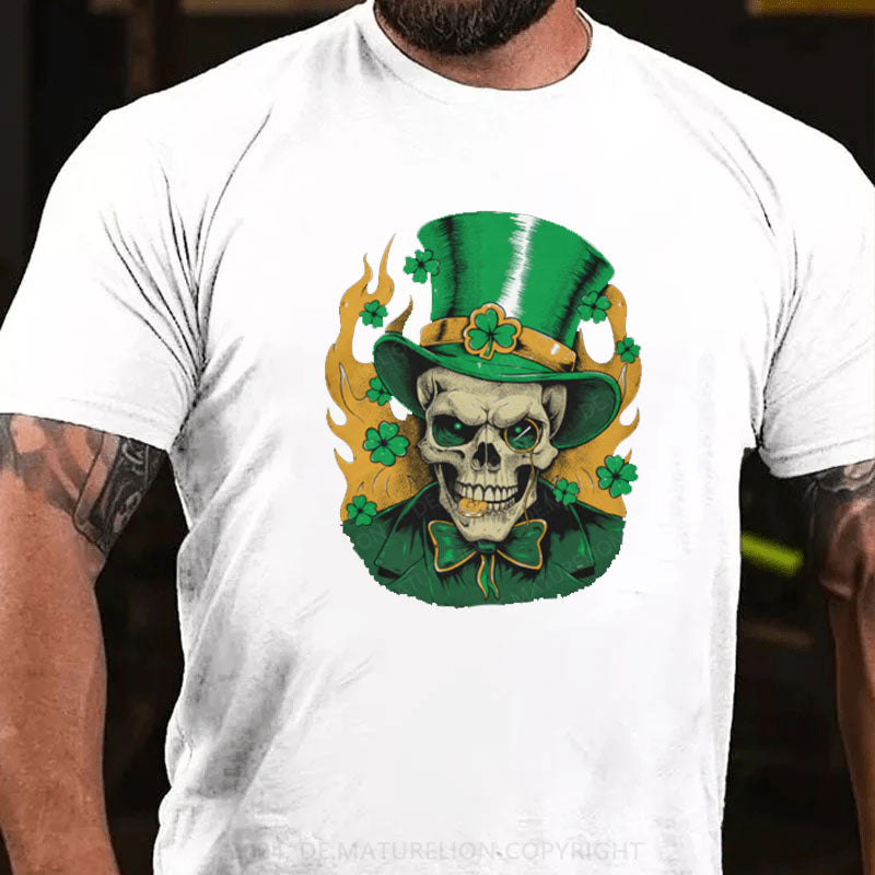 St. Patricks Tag Skeleton T-Shirt