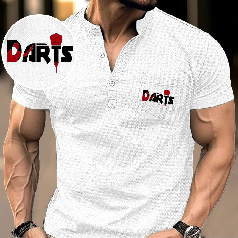 Darts Sport Henley Shirt