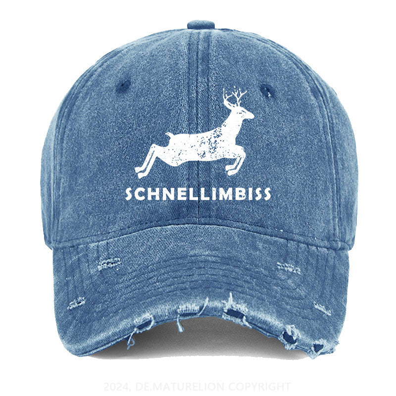 Schnellimbiss Gewaschene Vintage Cap