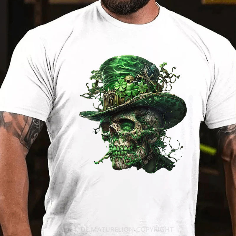 St. Patricks Tag Skeleton T-Shirt