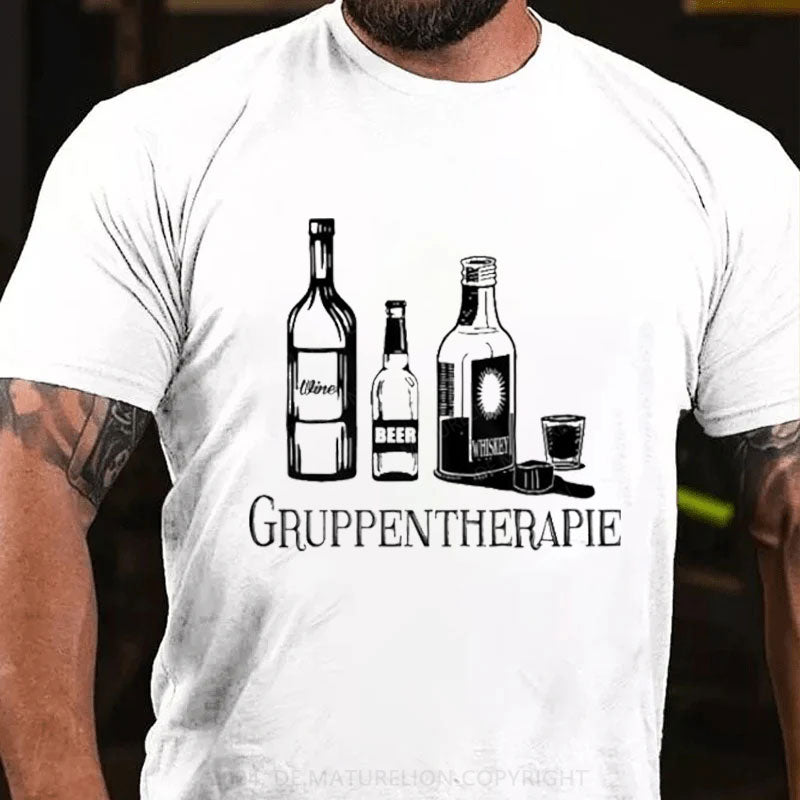 Gruppen Therapie Männer T-Shirt