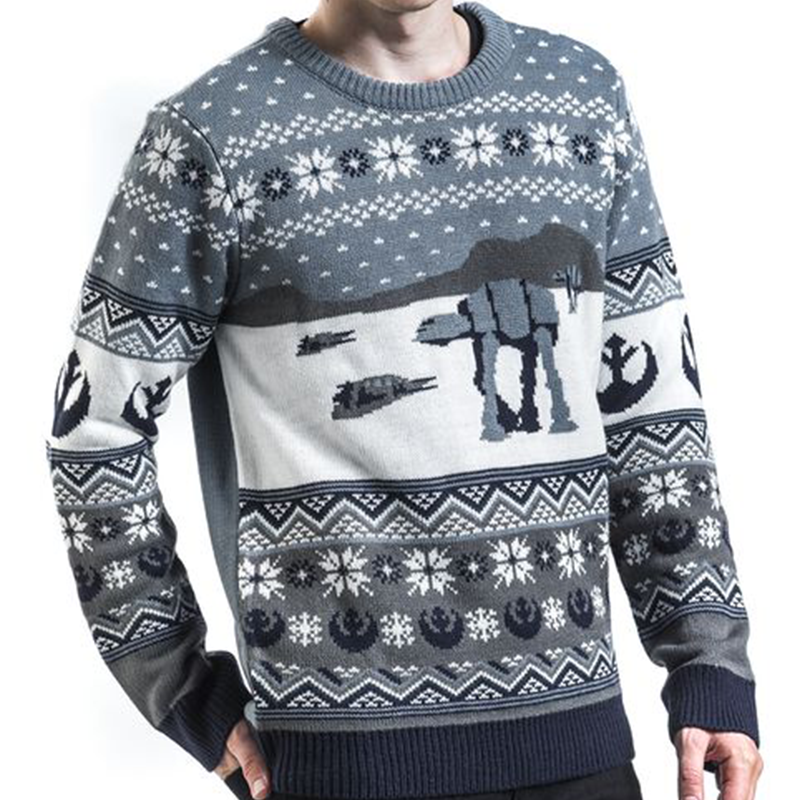 AT-AT Hässliche Weihnachtspullover Funny Xmas Ugly Christmas Sweater