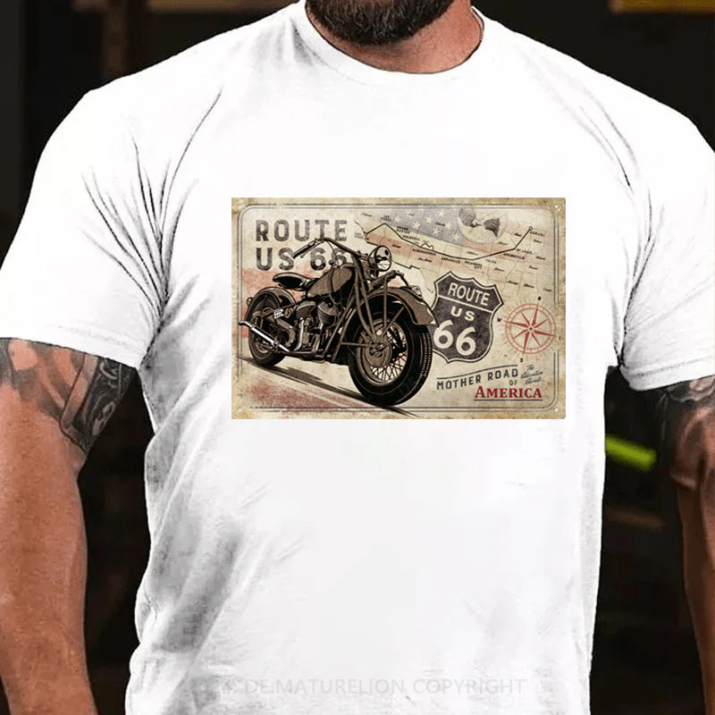 Maturelion Route 66 T-Shirt