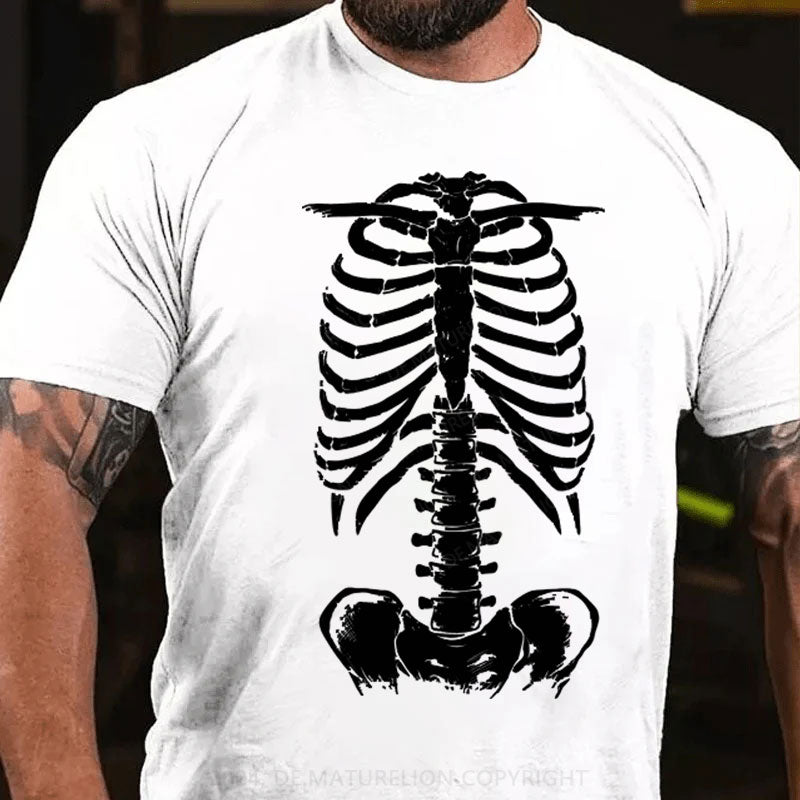 Halloween Teufel Skeleton T-Shirt