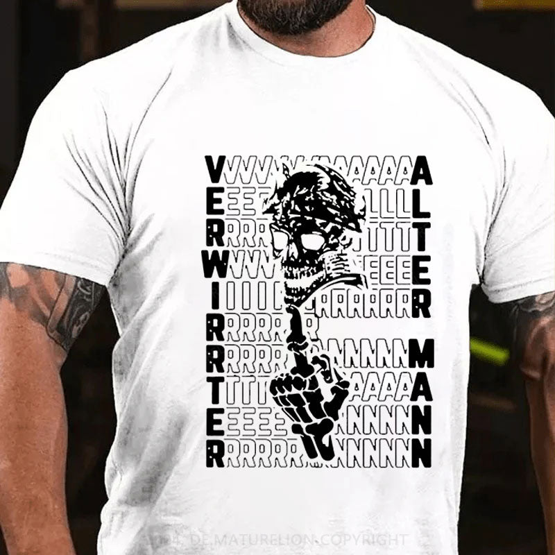 Verwirrter Alter Mann T-Shirt