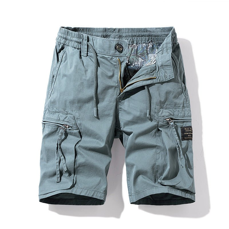 Baumwoll Sommershorts mit mehreren Taschen für Herren Shorts