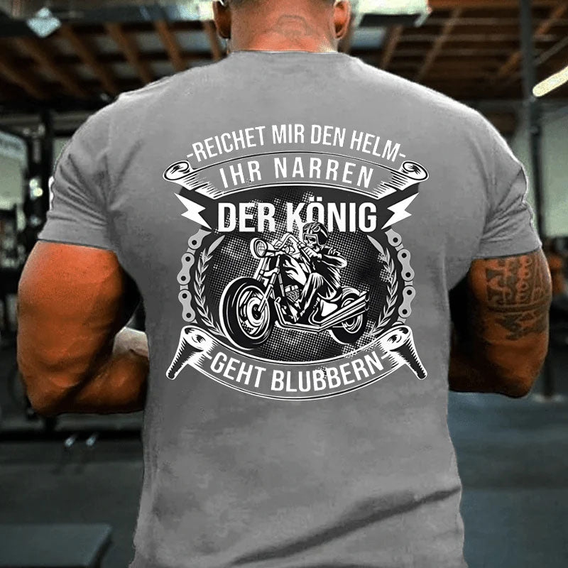 Der König geht blubbern T-Shirt