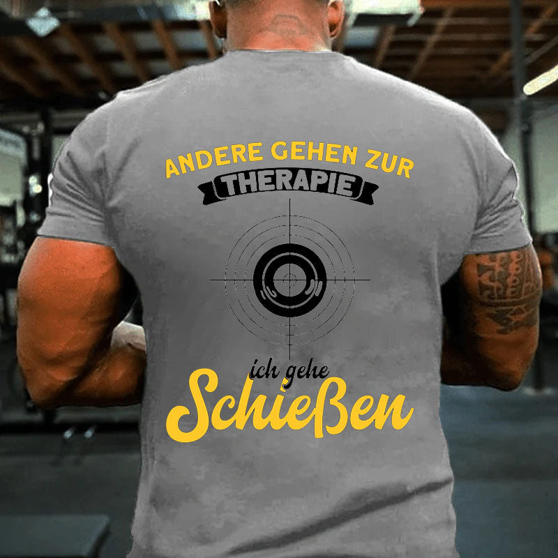 Sport Männer Sport Schütze T-Shirt