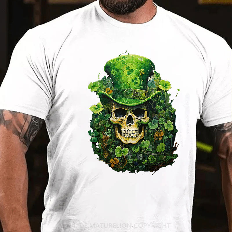 St. Patricks Tag Skeleton T-Shirt