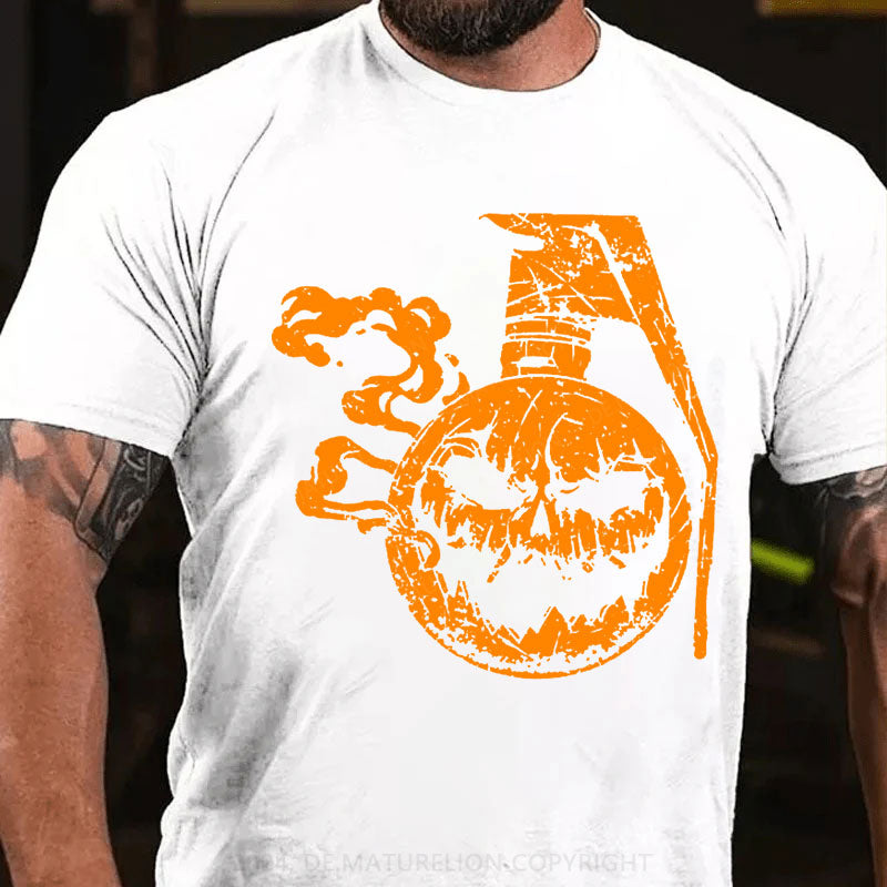 Halloween Kürbis Bombe T-Shirt