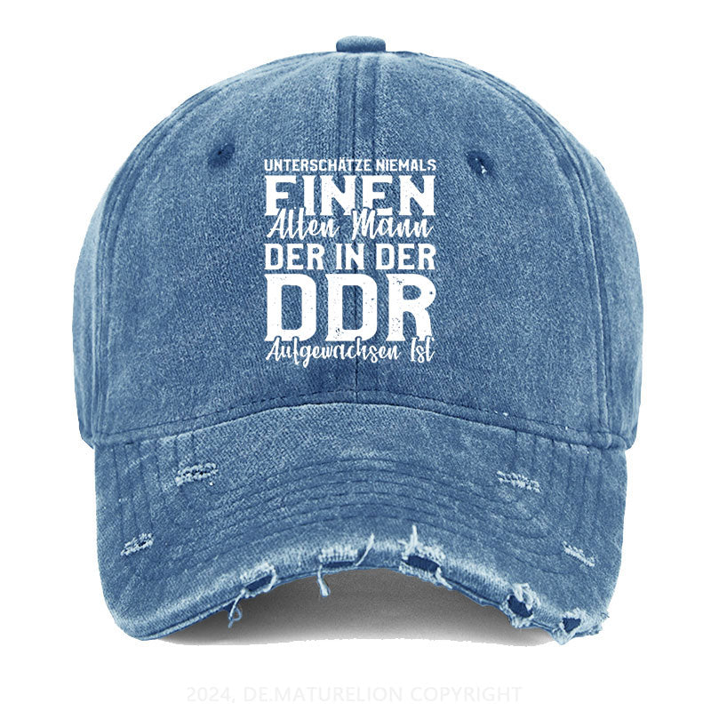 DDR Gewaschene Vintage Cap