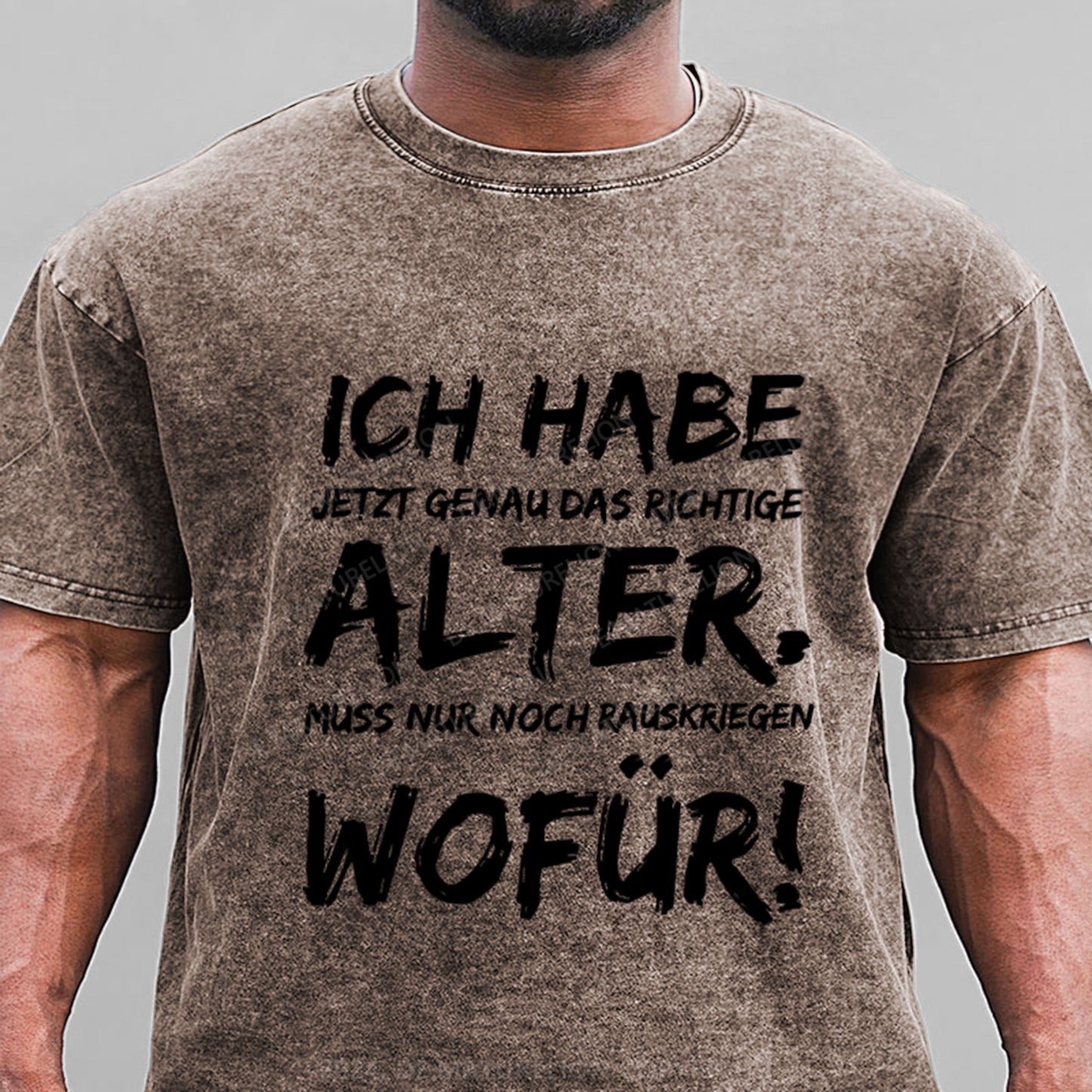 Ich Habe Jetzt Genau Das Richtige Alter Gewaschene Vintage T-Shirt