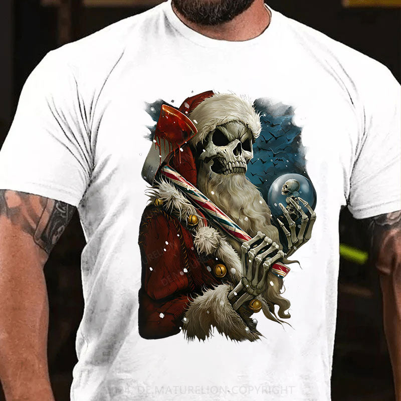 Skeleton Weihnachten T-Shirt