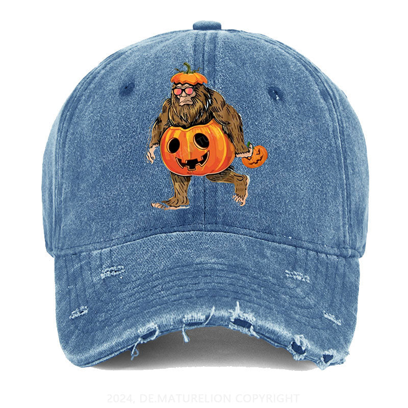 Halloween Kürbis Gewaschene Vintage Cap