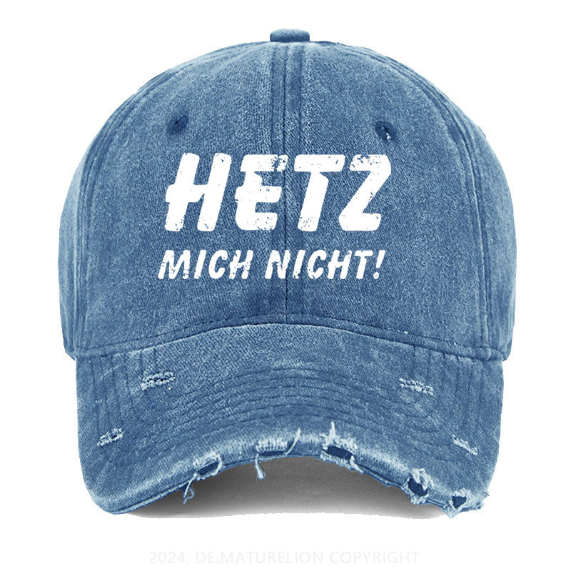 Hetz Mich Nicht Gewaschene Vintage Cap