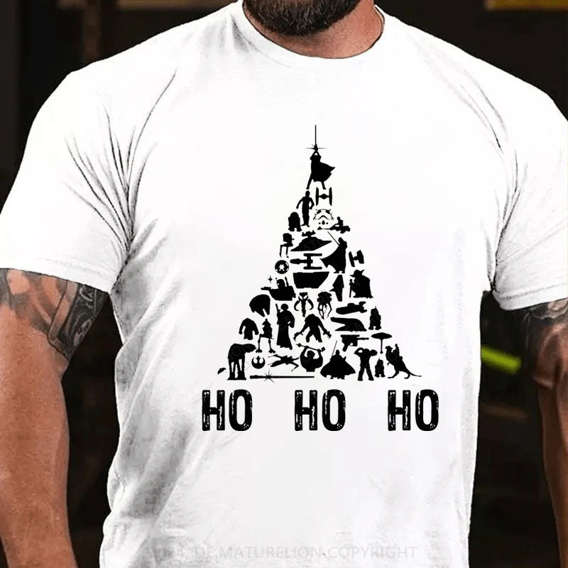 Ho Ho Ho Frohe Weihnachten T-Shirt