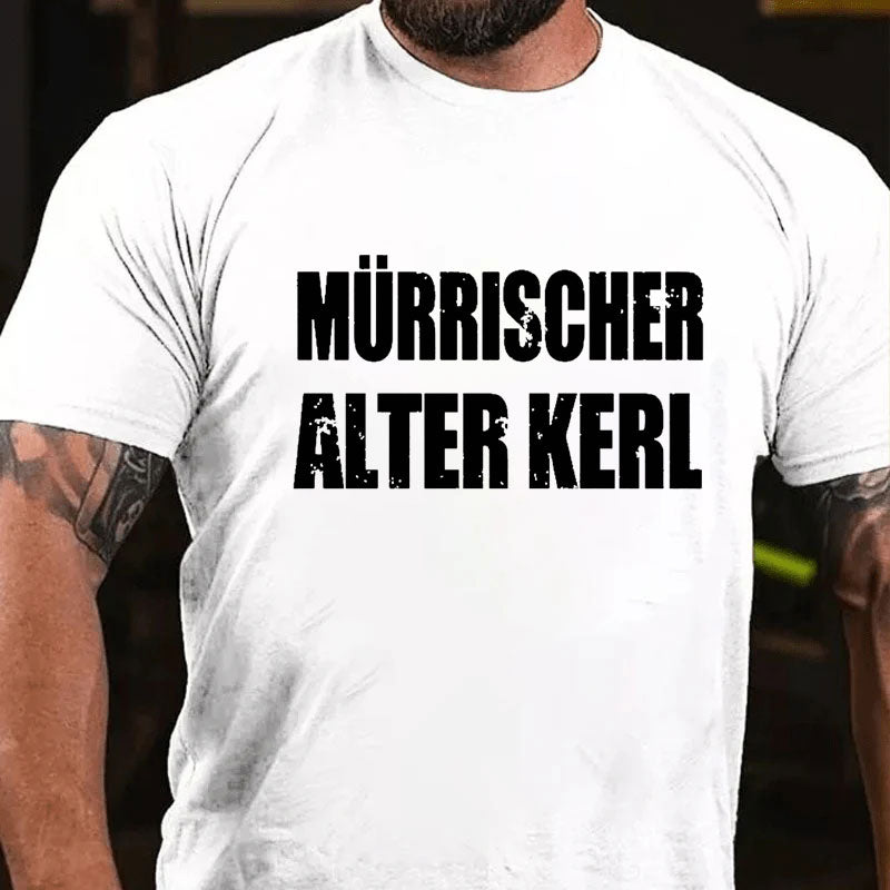 Mürrischer Alter Kerl T-Shirt