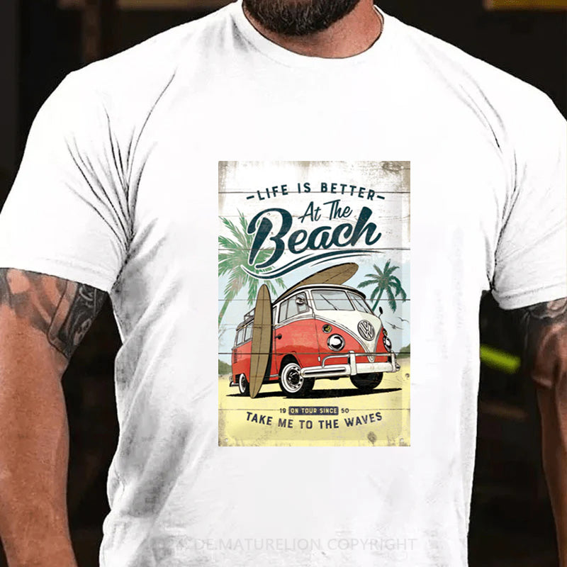 Maturelion Urlaub Am Strand T-Shirt