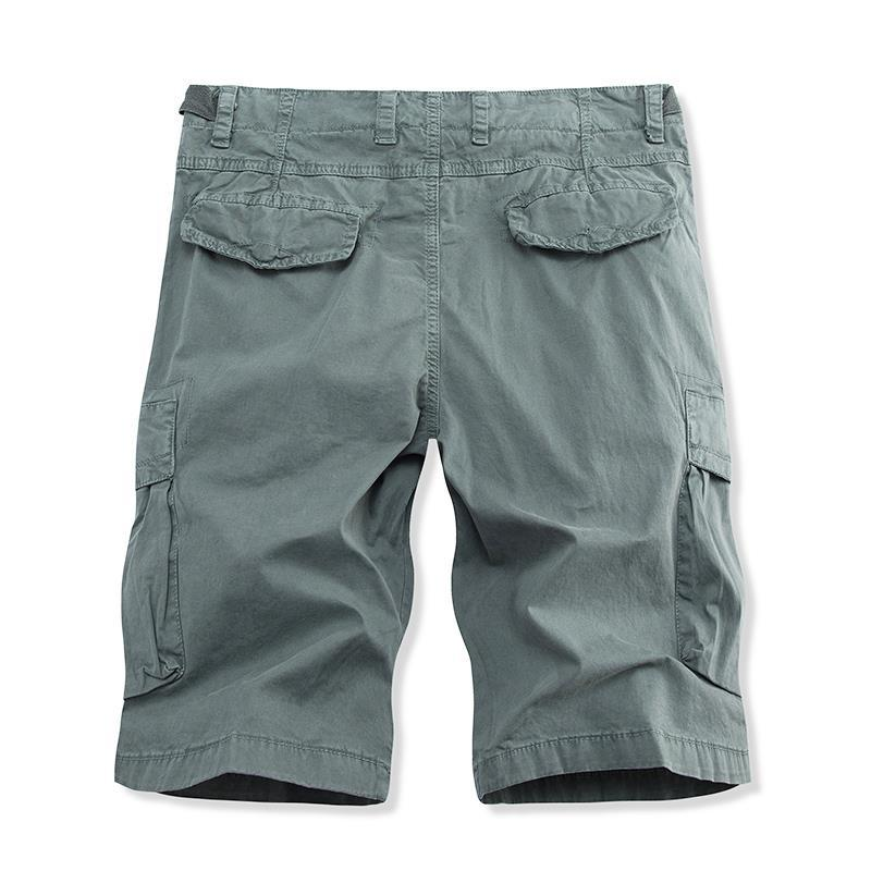 Atmungsaktive lockere und gerade Schößchen Sommershorts für Herren Shorts