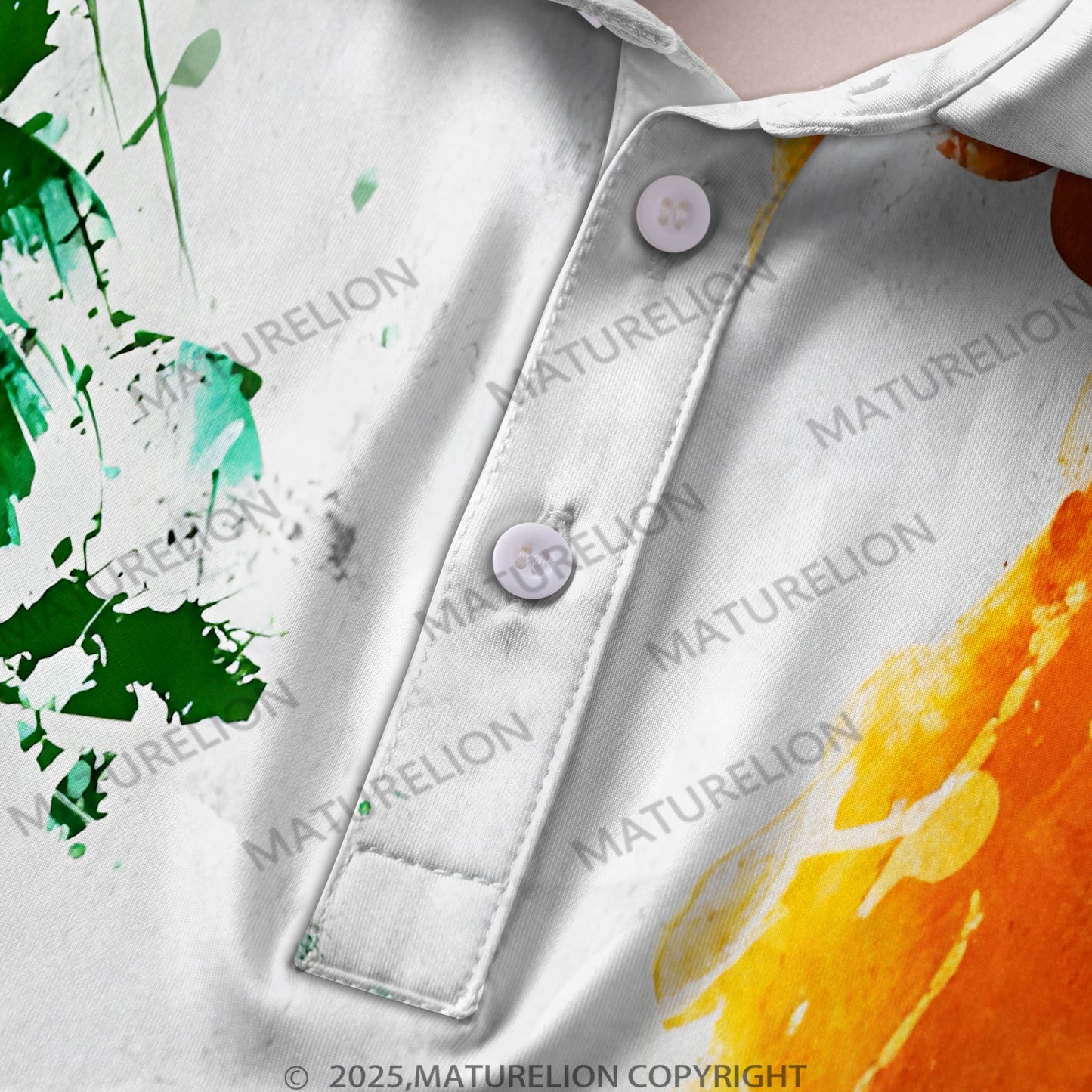 Maturelion St. Patricks Tag Polo Shirt