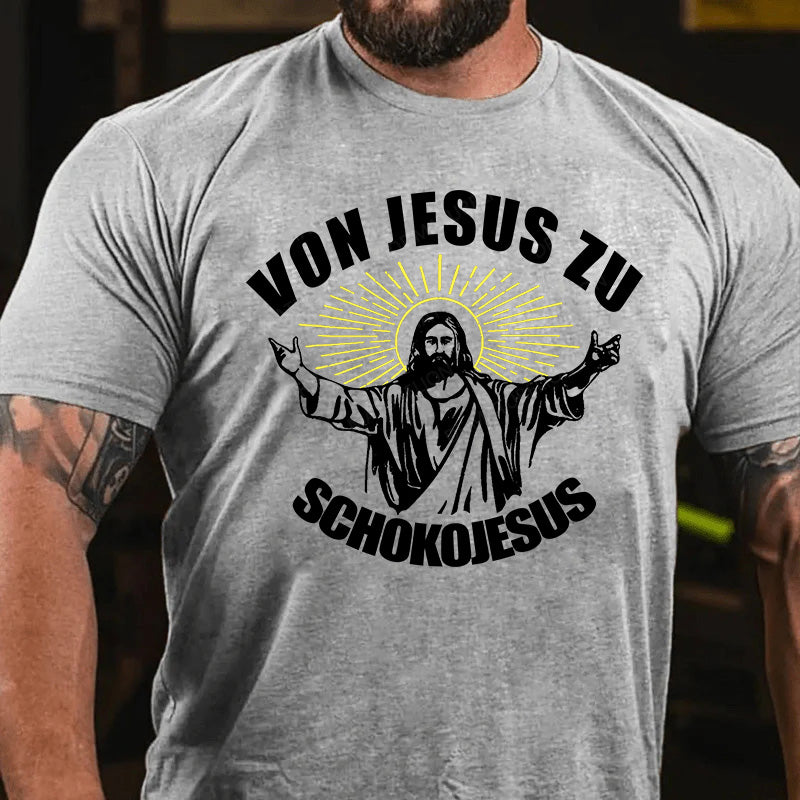 Von Jesus zu Schokojesus T-Shirt