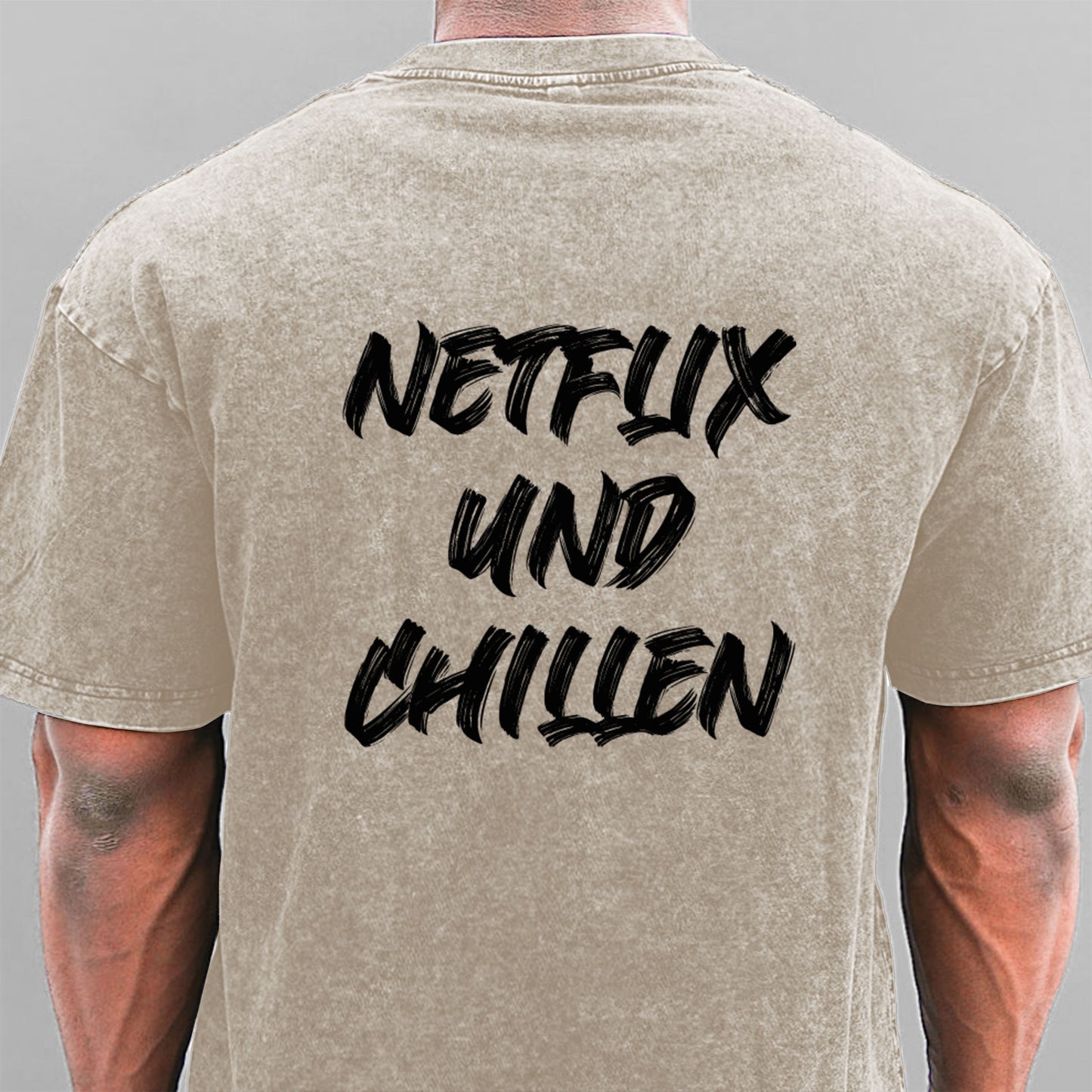 Netflix Und Chillen Gewaschene Vintage T-Shirt