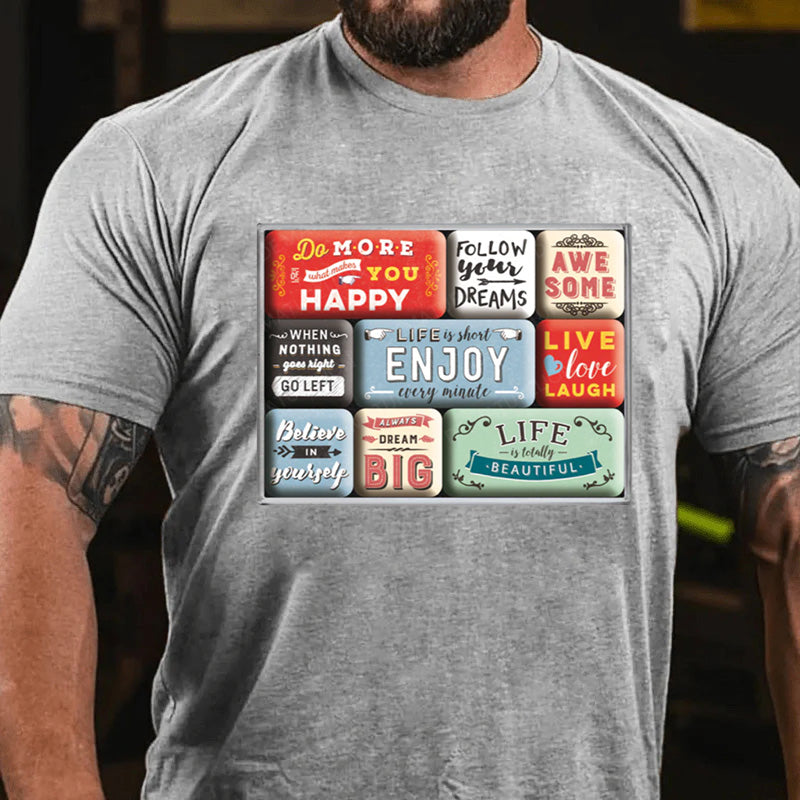Maturelion Schönes Leben T-Shirt