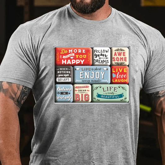 Maturelion Schönes Leben T-Shirt